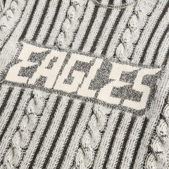 Philadelphia Eagles Off Season x NFL Unisex Cable Knit Sweater - Cream/Gray outlet