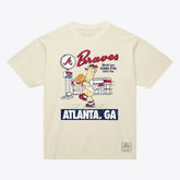 Atlanta Braves Deli T-Shirt Cream