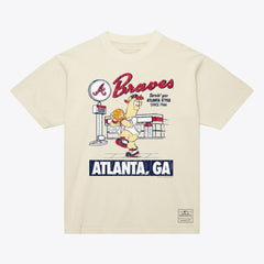 Atlanta Braves Deli T-Shirt Cream