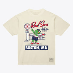 Boston Red Sox Deli T-Shirt Cream