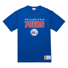 Philadelphia 76ers Hardwood Classics Throw It Back Premium T-Shirt - Royal outlet