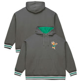 Milwaukee Bucks Throw It Back Quilted Fleece Quarter-Zip Hoodie - Gray sale