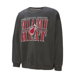Miami Heat NBA Downtown Collection Fleece Sweatshirt - Black cheap