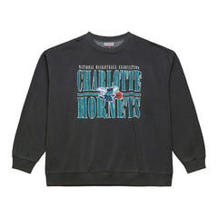 Charlotte Hornets NBA Downtown Collection Fleece Sweatshirt - Black for sale