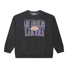 Los Angeles Lakers NBA Downtown Collection Fleece Sweatshirt - Black cheap