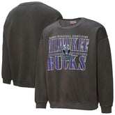 Milwaukee Bucks NBA Downtown Collection Fleece Sweatshirt - Black for sale