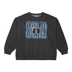 Cleveland Cavaliers NBA Downtown Collection Fleece Sweatshirt sale - Black on sale