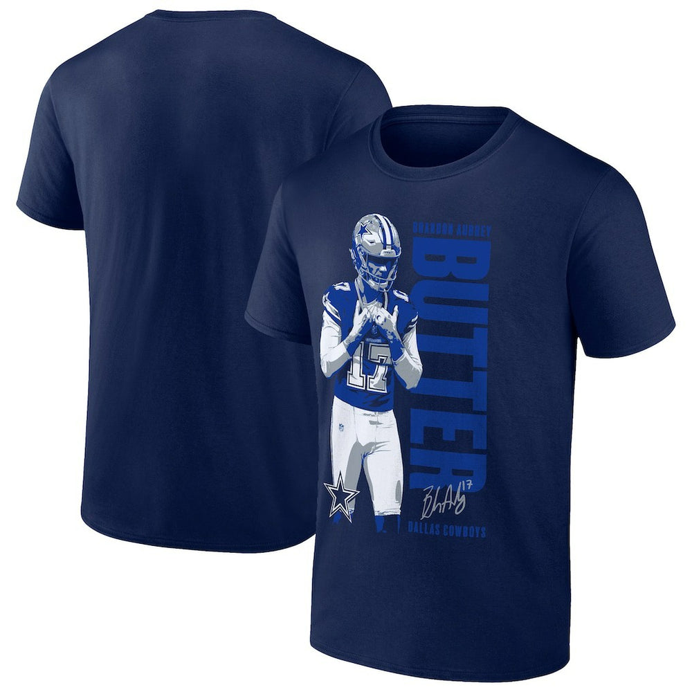 Brandon Aubrey Dallas Cowboys Like Butter T-Shirt - Navy online