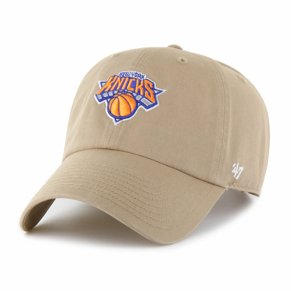 New York Knicks '47 Logo Clean Up Adjustable Hat - Khaki online