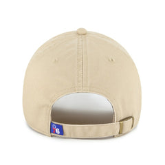 Philadelphia 76ers '47 Logo Clean Up Adjustable Hat - Khaki outlet