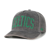 Boston Celtics '47 Reclaim Snow Wash Corduroy Adjustable Hitch Hat - Charcoal outlet