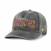 Los Angeles Lakers '47 Reclaim Snow Wash Corduroy Adjustable Hitch Hat - Charcoal cheap