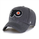 Philadelphia Flyers '47 Weathered Clean Up Adjustable Hat - Charcoal Hats