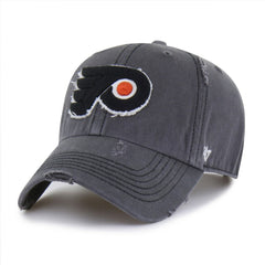 Philadelphia Flyers '47 Weathered Clean Up Adjustable Hat - Charcoal Hats
