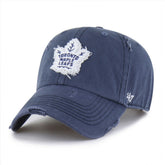 Toronto Maple Leafs '47 Weathered Clean Up Adjustable Hat - Navy Hats