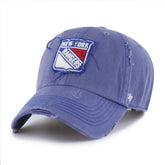 New York Rangers '47 Weathered Clean Up Adjustable Hat - Blue Hats