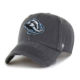 Utah Mammoth '47 Weathered Clean Up Adjustable Hat - Charcoal Hats