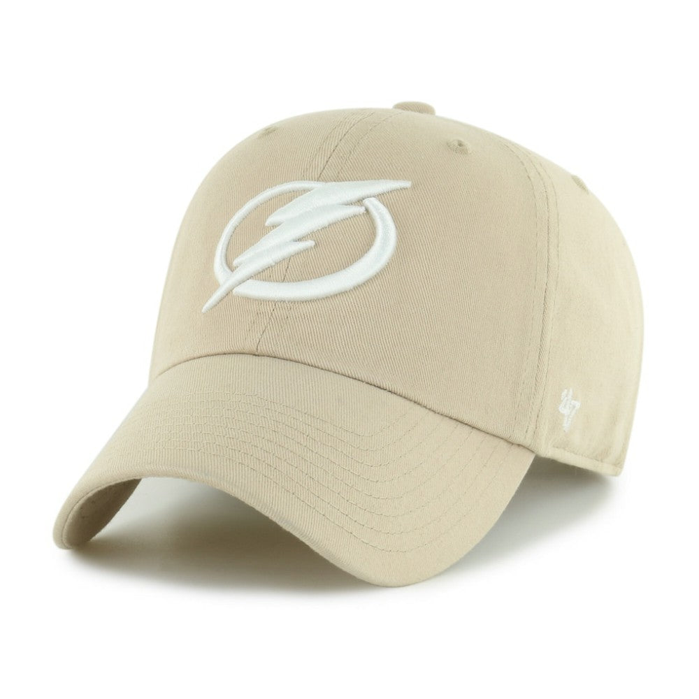 Tampa Bay Lightning '47 Logo Clean Up Adjustable Hat - Khaki Hats