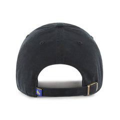 Golden State Warriors '47 Black on Black Clean Up Adjustable Hat sale