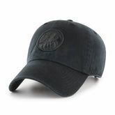 Minnesota Timberwolves '47 Black on Black Clean Up Adjustable Hat sale