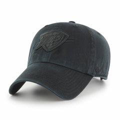 Oklahoma City Thunder '47 Black on Black Clean Up Adjustable Hat discount