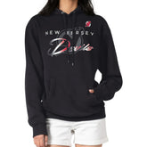 New Jersey Devils G-III 4Her by Carl Banks Shadow Logo Fleece Pullover Hoodie - Black Jerseys