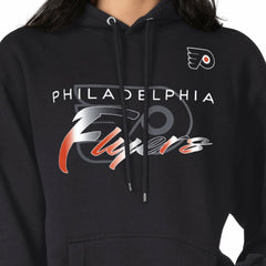 Philadelphia Flyers G-III 4Her by Carl Banks Shadow Logo Fleece Pullover Hoodie - Black Hoodies