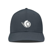 Ottawa Senators Levelwear Rise Slate & Snow Structured Flex Hat - Charcoal Hats