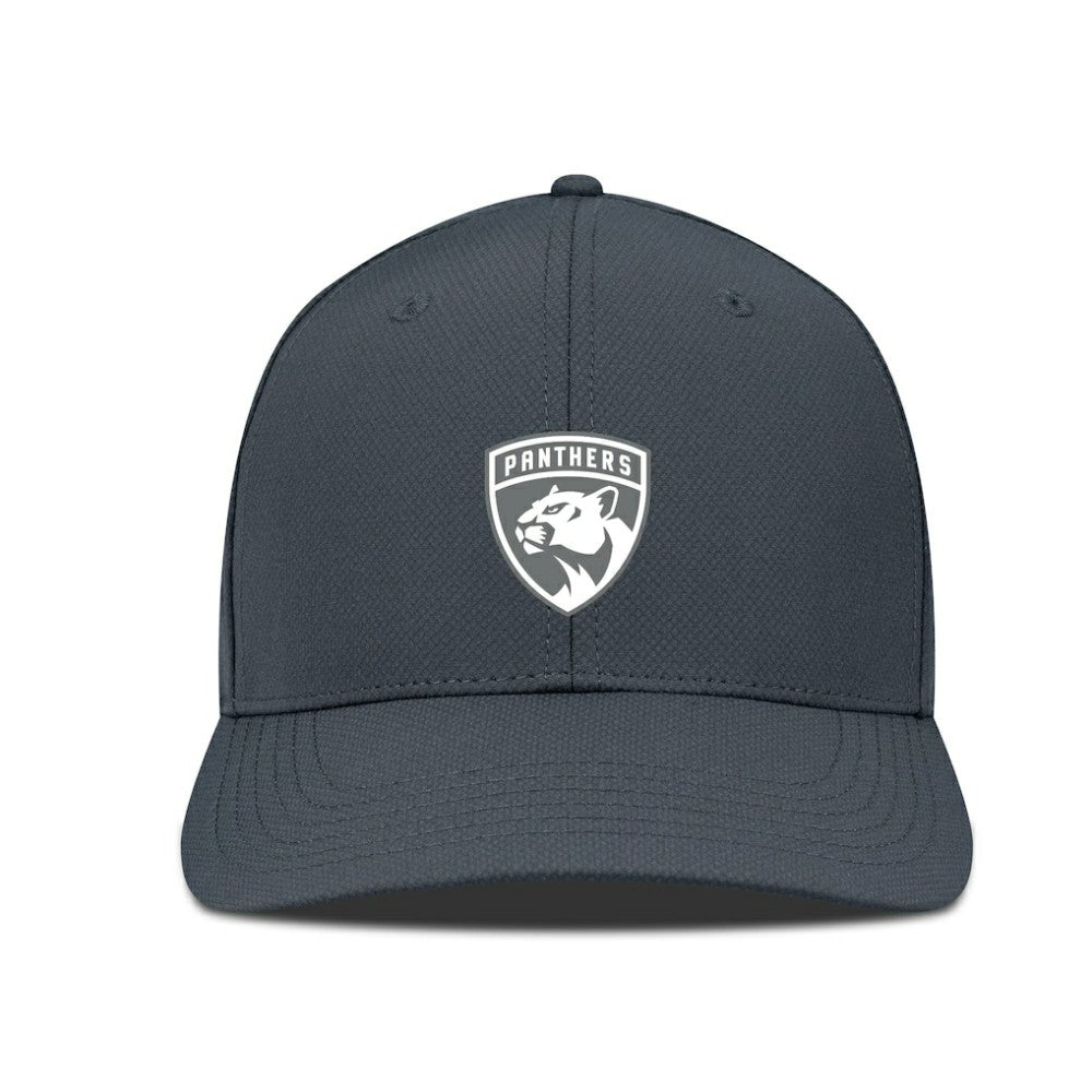 Florida Panthers Levelwear Rise Slate & Snow Structured Flex Hat - Charcoal Hats