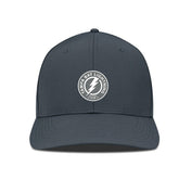Tampa Bay Lightning Levelwear Rise Slate & Snow Structured Flex Hat - Charcoal Hats