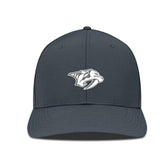Nashville Predators Levelwear Rise Slate & Snow Structured Flex Hat - Charcoal Hats