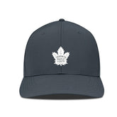 Toronto Maple Leafs Levelwear Rise Slate & Snow Structured Flex Hat - Charcoal Hats