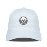 Buffalo Sabres Levelwear Matrix Slate & Snow Unstructured Adjustable Hat - White Hats