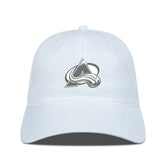 Colorado Avalanche Levelwear Matrix Slate & Snow Unstructured Adjustable Hat - White Hats