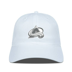 Colorado Avalanche Levelwear Matrix Slate & Snow Unstructured Adjustable Hat - White Hats
