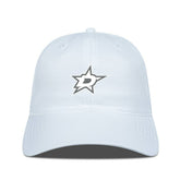 Dallas Stars Levelwear Matrix Slate & Snow Unstructured Adjustable Hat - White Hats