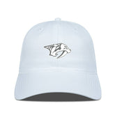Nashville Predators Levelwear Matrix Slate & Snow Unstructured Adjustable Hat - White Hats