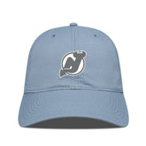 New Jersey Devils Levelwear Matrix Slate & Snow Unstructured Adjustable Hat - Blue Jerseys