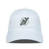 New Jersey Devils Levelwear Matrix Slate & Snow Unstructured Adjustable Hat - White Jerseys