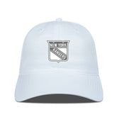 New York Rangers Levelwear Matrix Slate & Snow Unstructured Adjustable Hat - White Hats