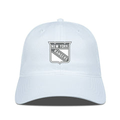 New York Rangers Levelwear Matrix Slate & Snow Unstructured Adjustable Hat - White Hats