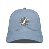 Tampa Bay Lightning Levelwear Matrix Slate & Snow Unstructured Adjustable Hat - Blue Hats