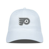 Philadelphia Flyers Levelwear Matrix Slate & Snow Unstructured Adjustable Hat - White Hats