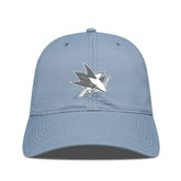 San Jose Sharks Levelwear Matrix Slate & Snow Unstructured Adjustable Hat - Blue Hats