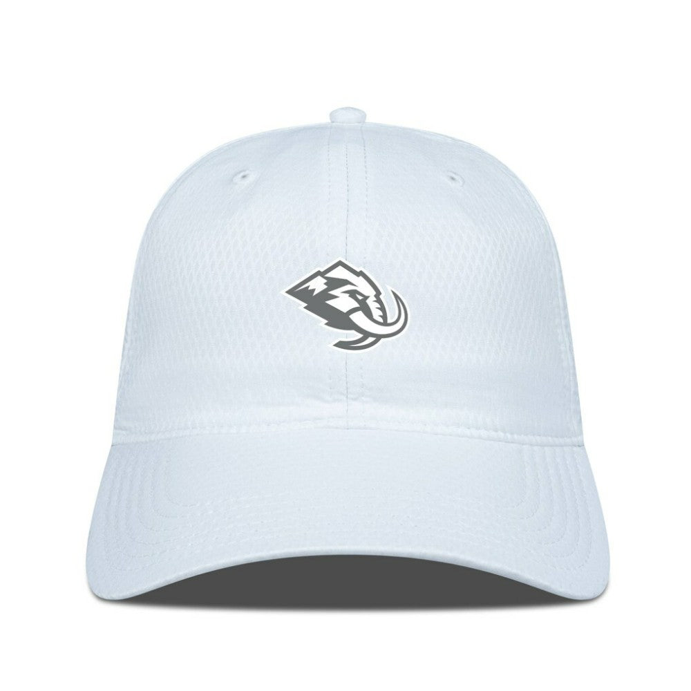 Utah Mammoth Levelwear Matrix Slate & Snow Unstructured Adjustable Hat - White Hats