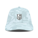 Vegas Golden Knights Levelwear Clash Slate & Snow Meshback Flex Hat - Camo Hats