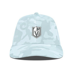 Vegas Golden Knights Levelwear Clash Slate & Snow Meshback Flex Hat - Camo Hats