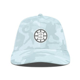 Boston Bruins Levelwear Clash Slate & Snow Meshback Flex Hat - Camo Hats