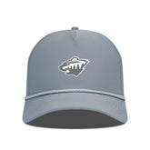 Minnesota Wild Levelwear Gordon Slate & Snow Rope Adjustable Hat - Gray Hats