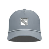 New York Rangers Levelwear Gordon Slate & Snow Rope Adjustable Hat - Gray Hats